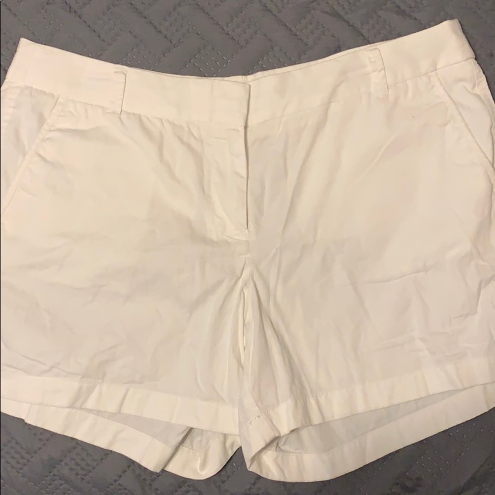 White Shorts